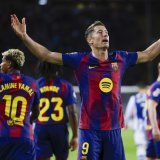 Barcelone est seul en tête du championnat d'Espagne après 7 journées. KEYSTONE/EPA/Alberto Estevez